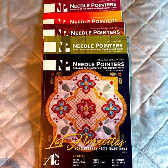 Needle pointers Bundle of 5 books/magazines - Picture 1 of 1